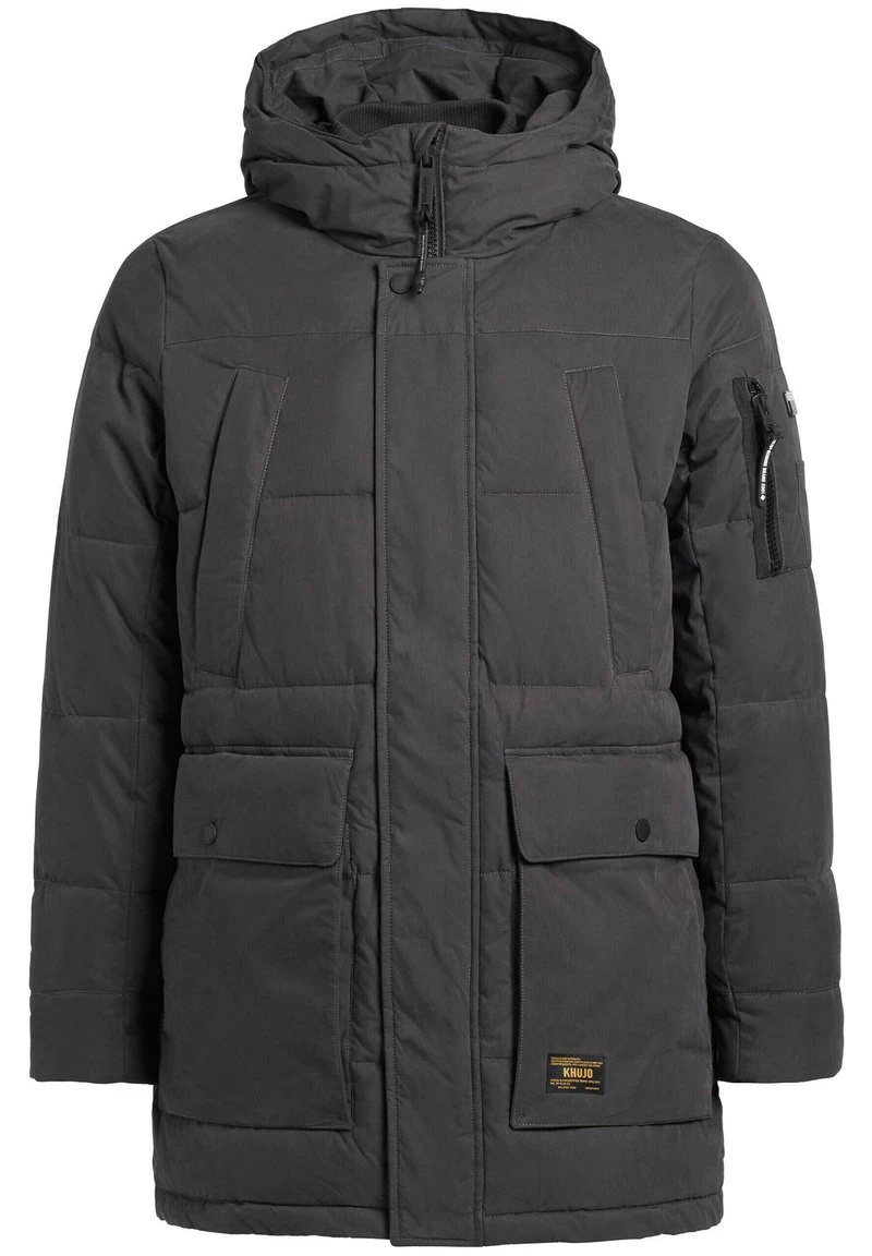 Khujo SHANCK - Cappotto Invernale - Dunkelgrau, Uomo 11 Khujo SHANCK - Cappotto Invernale - Dunkelgrau, Uomo - immagine 9
