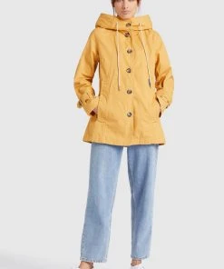 Khujo ANAYA - Parka - Ochre, Donna