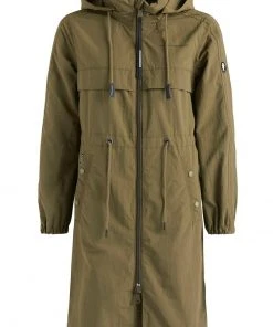 Khujo VOYA - Parka - Khaki, Donna -Offerte khujo Negozio fbf4ebe53fa24d97822960b55e5ab659