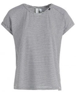 Khujo BABSI - T-shirt Con Stampa - Schwarz Weiß Gestreift, Donna 19 Khujo BABSI - T-shirt Con Stampa - Schwarz Weiß Gestreift, Donna -Offerte khujo Negozio fc7e1d0c0ba34fc2a396cba5fc3e3105