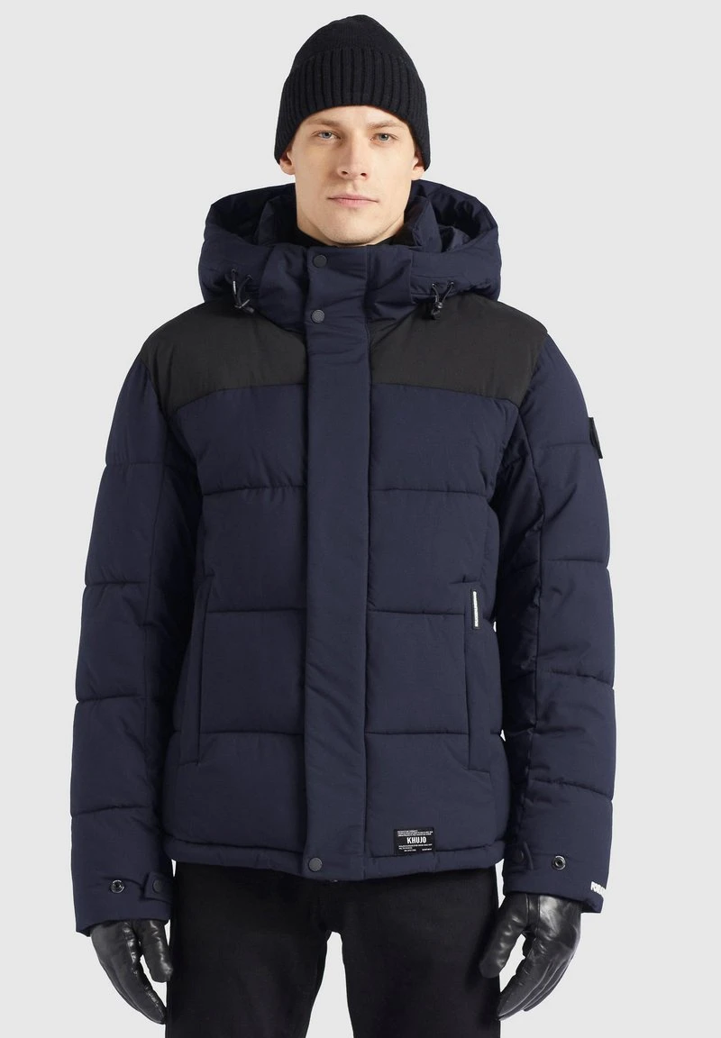 Khujo HELSINKI - Giacca Invernale - Dunkelblau, Uomo 3 Khujo HELSINKI - Giacca Invernale - Dunkelblau, Uomo