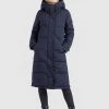 Khujo MANTEL DAKOTA - Cappotto Invernale - Dunkelblau, Donna -Offerte khujo Negozio fdab9e4681d94f48a6a9fcfc5023173d