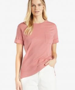 Khujo ALLMUT - T-shirt Basic - Pink, Donna