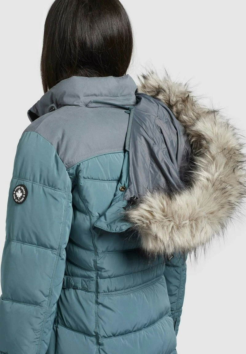 Khujo AMARAY2 - Cappotto Invernale - Blaugrau, Donna 8 Khujo AMARAY2 - Cappotto Invernale - Blaugrau, Donna - immagine 6
